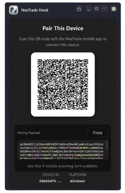 NexTrade Hook preview